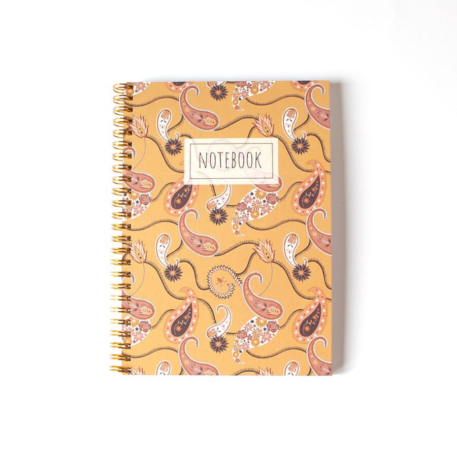 notitieboek a5 paisley