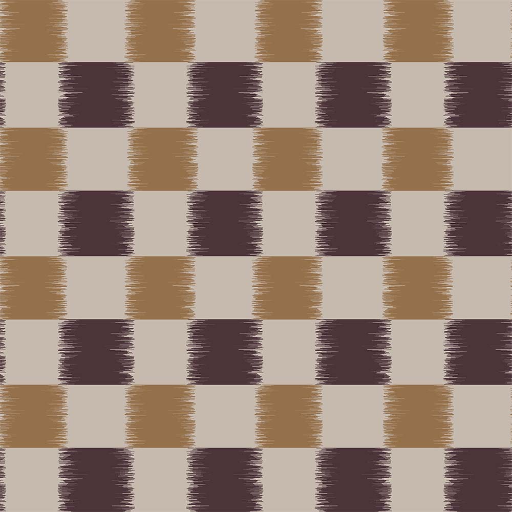 Ikat checkerboard