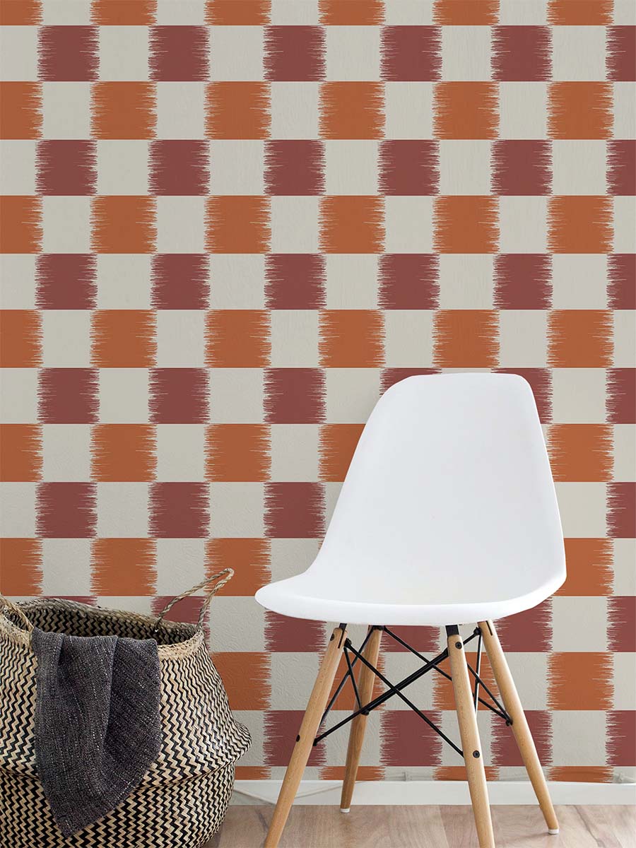 Checkered wallpaper