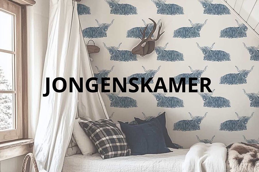 Behang jongenskamer