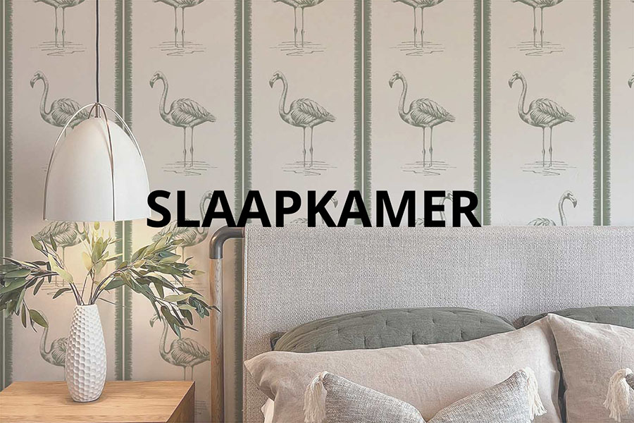 Behang slaapkamer