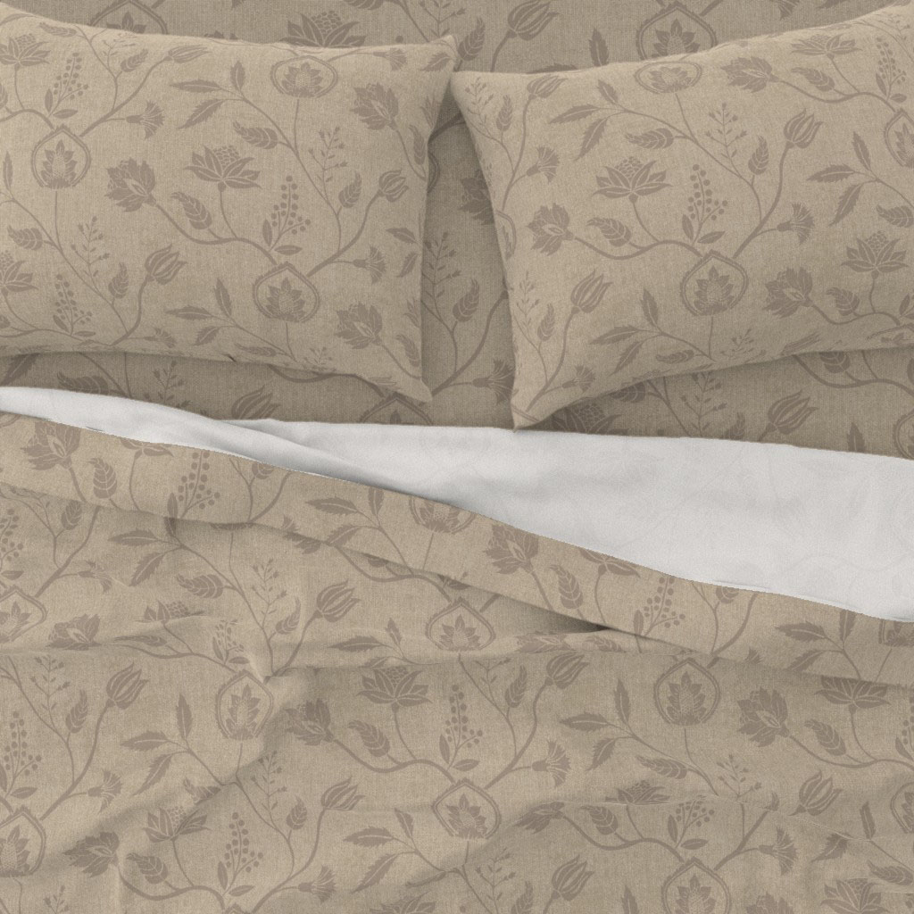 Modern farmhouse bedding beige