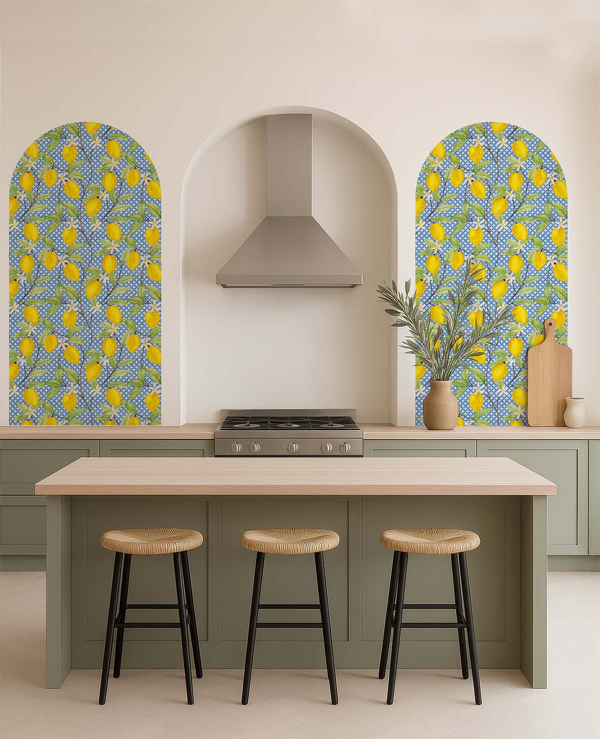 Behangsticker keuken